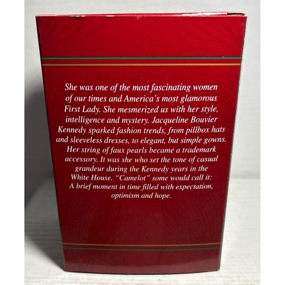 First Lady  Jacqueline Kennedy Ornament Carlton Cards 1999 - Picture 6 of 7